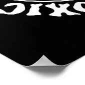 毒性スカルポスター ポスター (角)