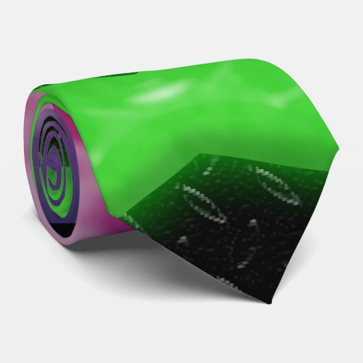 毒性スカル ネクタイ (ロール)