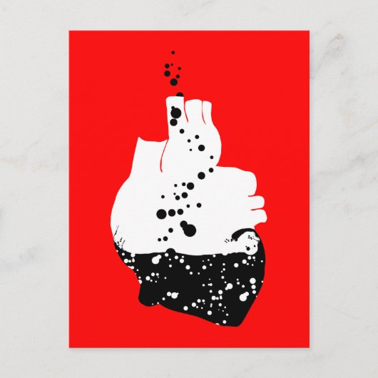 毒性ハート ポストカード (正面)