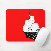 毒性ハート マウスパッド (マウス)
