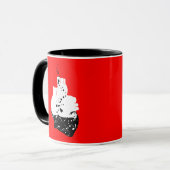 毒性ハート マグカップ (正面左)