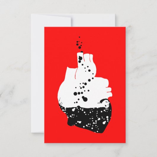 毒性ハート 招待状 (正面)