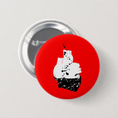 毒性ハート 缶バッジ (正面&裏面)