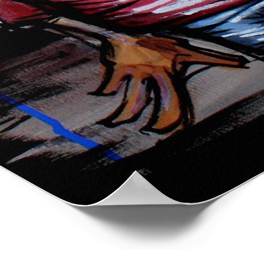 毒性小児 ポスター (角)