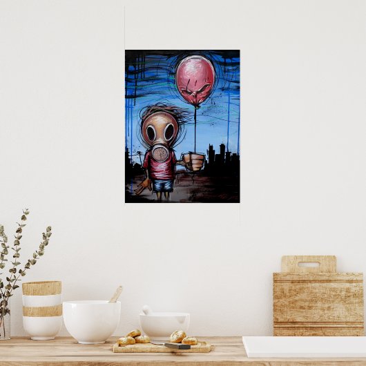 毒性小児 ポスター (キッチン)