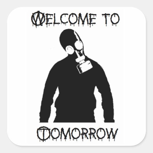 毒性無政府主義者のシール スクエアシール (正面)