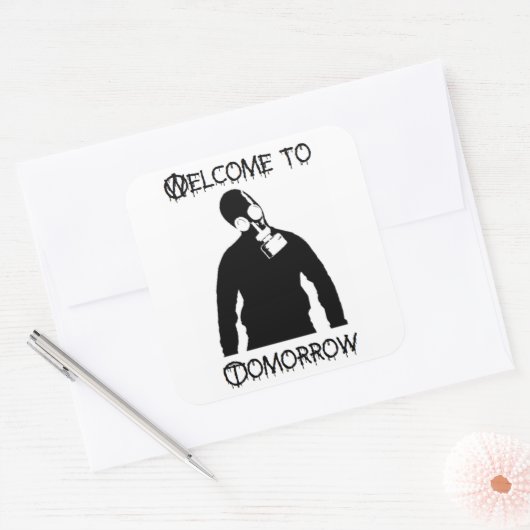 毒性無政府主義者のシール スクエアシール (封筒)