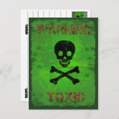 毒性警告レシピ ポストカード (正面/裏面)