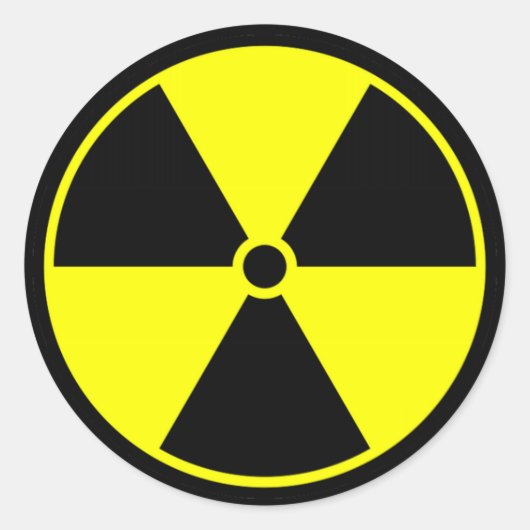 毒性2 ラウンドシール (正面)