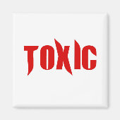 毒性 マグネット (正面)