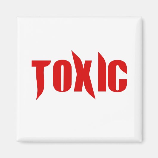 毒性 マグネット (正面)