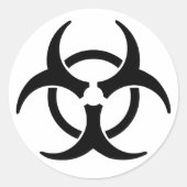 毒性 ラウンドシール (正面)
