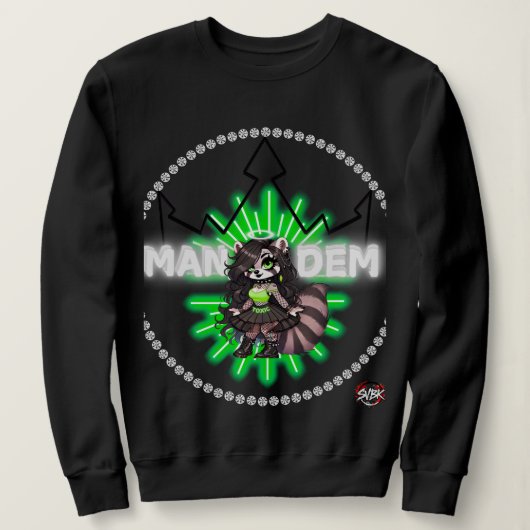 毒性 – Mandemコレクション – SVBK- SILVERBCK スウェットシャツ (デザイン正面)