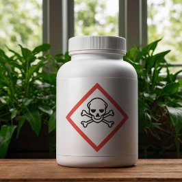 毒性COSHH シール