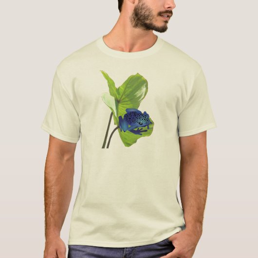 毒投げ矢のカエル Tシャツ (正面)
