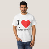 毒物学が好き Tシャツ (正面フル)