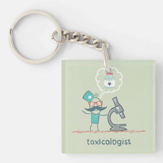 毒物学者 キーホルダー (正面)