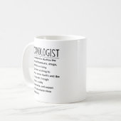 毒物学者 コーヒーマグカップ (正面左)