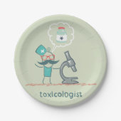 毒物学者 ペーパープレート (正面)