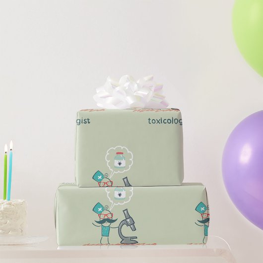 毒物学者 ラッピングペーパー