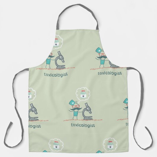 毒理学者 エプロン (正面)