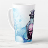 毒瓶 カフェラテマグ (左アングル)