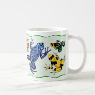 毒矢のカエルのマグ コーヒーマグカップ