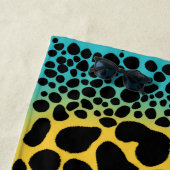 毒矢のカエルを真似る ビーチタオル (インサイチュ)