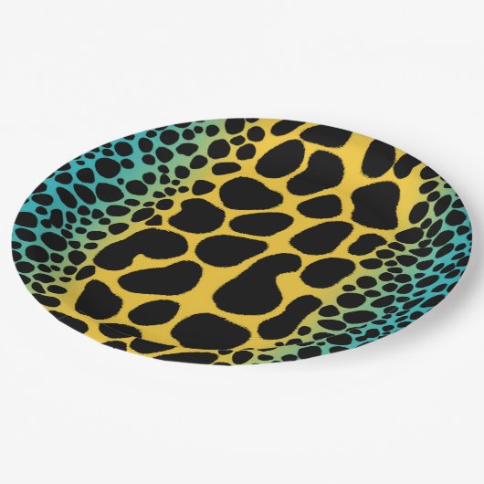 毒矢のカエルを真似る ペーパープレート (アングル)