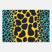 毒矢のカエルを真似る ラッピングペーパーシート (正面3)