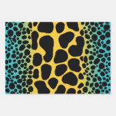 毒矢のカエルを真似る ラッピングペーパーシート (正面)