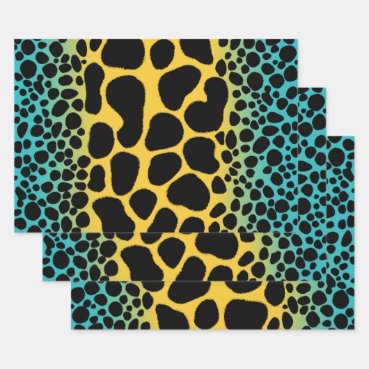 毒矢のカエルを真似る ラッピングペーパーシート (セット)