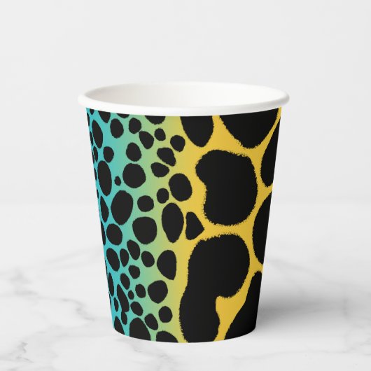 毒矢のカエルを真似る 紙コップ (正面)