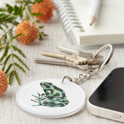 毒矢のカエル キーホルダー (正面右)