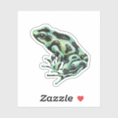 毒矢のカエル シール (シート)