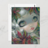 「毒美しいVIII：ヒマシ豆」はがき ポストカード (正面/裏面)