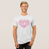 毒舌で可愛い女性向け トライブレンドＴシャツ (正面全面)