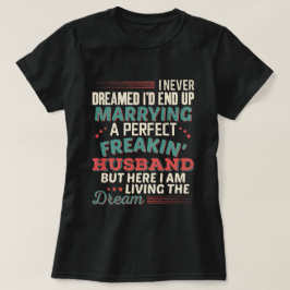 毒舌パーフェクト旦那様 サラリーマンOLユーモア Tシャツ