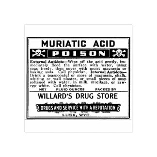 毒薬の薬用ヴィンテージラベルゴム印 ラバースタンプ