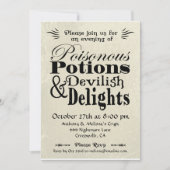 毒薬 招待状 (正面)