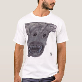 毒虫の近くで怒るエゴモンスター。恐怖 Tシャツ