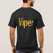 毒蛇のワイシャツ Tシャツ (裏面)