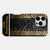 毒蛇の革 iPhoneケース (裏面横)