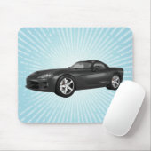 毒蛇懸命トップの筋肉車: 黒い終わり: マウスパッド (マウス)
