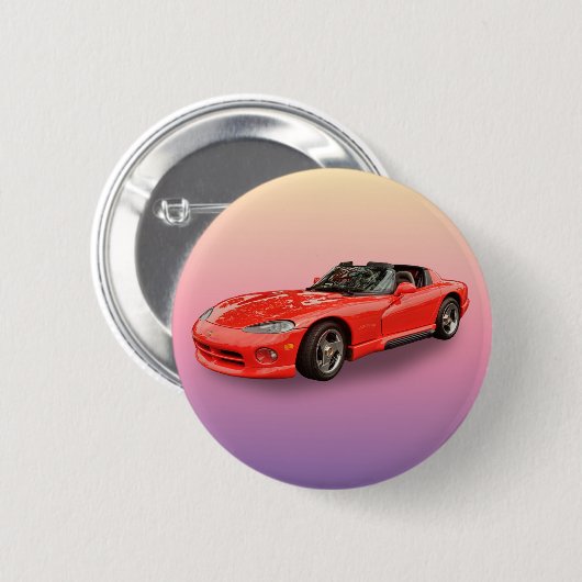 毒蛇 缶バッジ (正面&裏面)