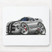 毒蛇GTSの灰色かBlk マウスパッド (正面)