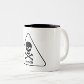 毒飲み物 ツートーンマグカップ (正面右)
