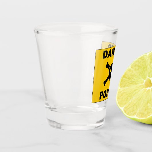 毒 ショットグラス (左)