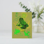 毒_dart_frog ポストカード (スタンド正面)