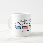 毒NOM コーヒーマグカップ (正面左)